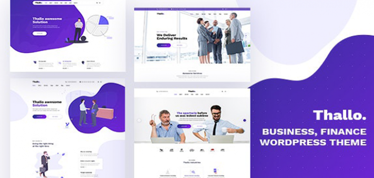 Item cover for download Thallo – Consulting & Finance WordPress Theme