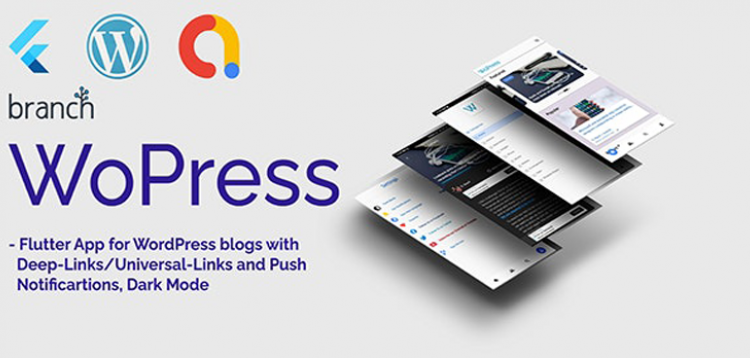 Item cover for download WoPress - Flutter App For WordPress News Sites and Blogs