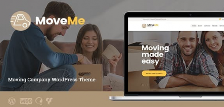 Item cover for download MoveMe | Moving & Storage Relocation Company WordPress Theme