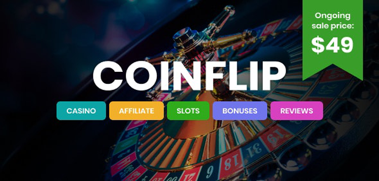 Item cover for download Coinflip - Casino Affiliate & Gambling WordPress Theme