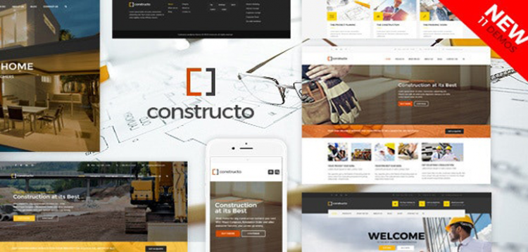 Item cover for download Constructo - Construction WordPress Theme