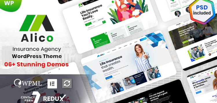 Item cover for download Alico - Insurance Agency WordPress