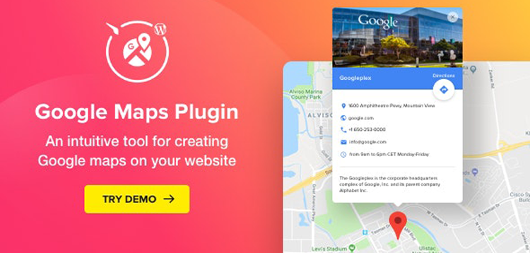 Item cover for download Google Maps - WordPress Map Plugin