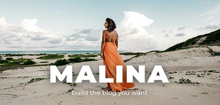 Item cover for download Malina - Personal WordPress Blog Theme