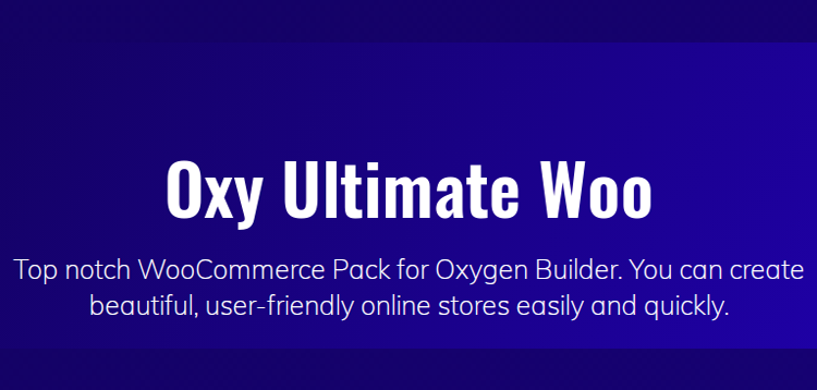 Item cover for download Oxy Ultimate Woo