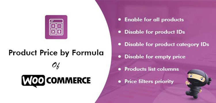 Item cover for download Product Price by Formula for WooCommerce