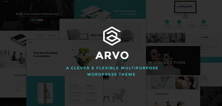 Item cover for download Arvo - A Clever & Flexible Multipurpose WordPress Theme