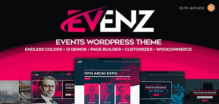 Item cover for download Evenz - Conference and Event WordPress Theme