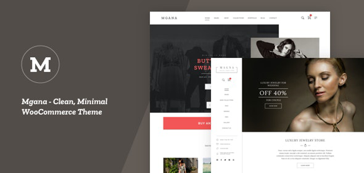 Item cover for download Mgana - Clean, Minimal WooCommerce Theme