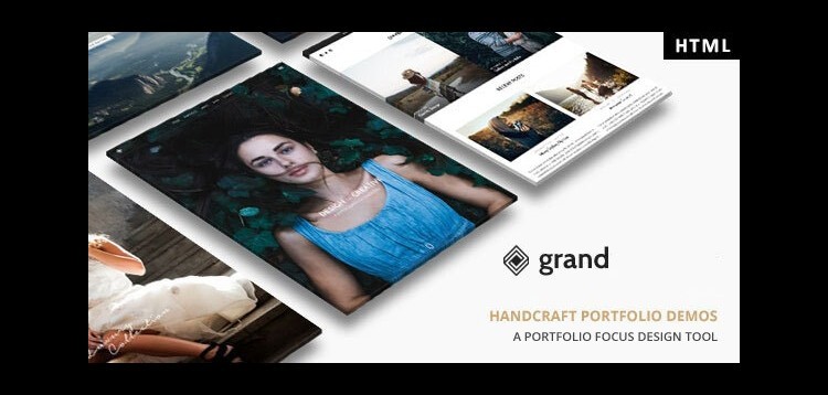 Item cover for download Grand Portfolio - HTML Template