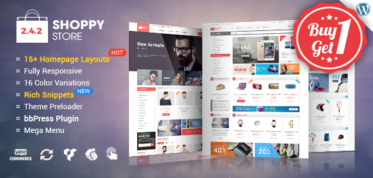 Item cover for download ShoppyStore - Multi-Purpose Responsive WooCommerce Theme