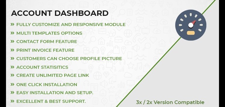 Item cover for download Account Dashboard With Multi Templates