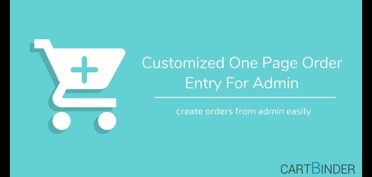 Item cover for download Customized One Page Order Entry For Admin