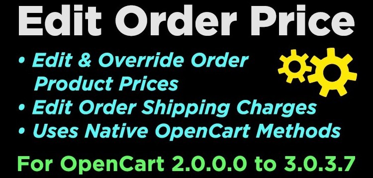 Item cover for download Edit Order Price
