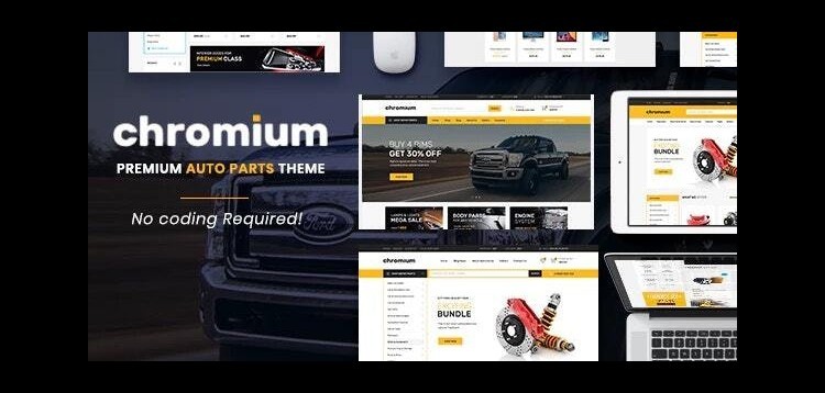 Item cover for download Chromium - The Auto Parts, Equipments and Accessories Opencart  3 Theme with Mobile Layouts