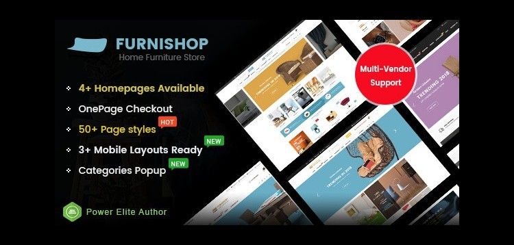 Item cover for download FurniShop - Multi-purpose Marketplace OpenCart 3 Theme (Mobile Layouts Included)