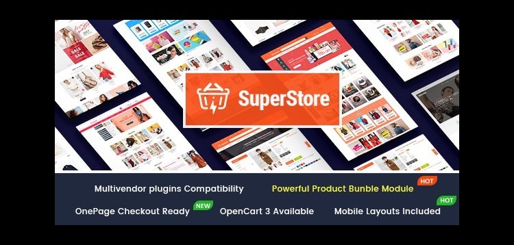 Item cover for download SuperStore - Responsive Multipurpose OpenCart 3 Theme