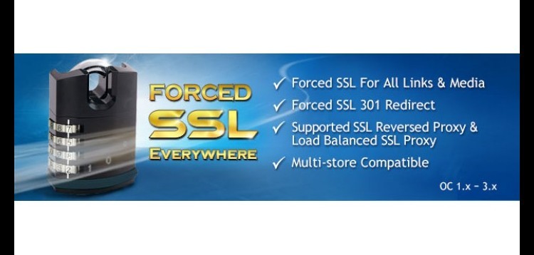 Item cover for download Forced SSL Everywhere OC 1.x - 3.x