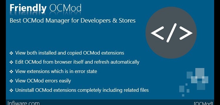 Item cover for download Friendly OCMod - Advanced OCMod Editor/Manager
