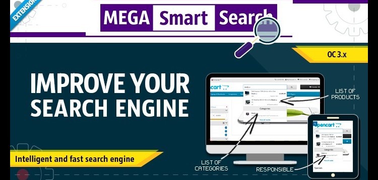 Item cover for download Mega Smart Search for Opencart