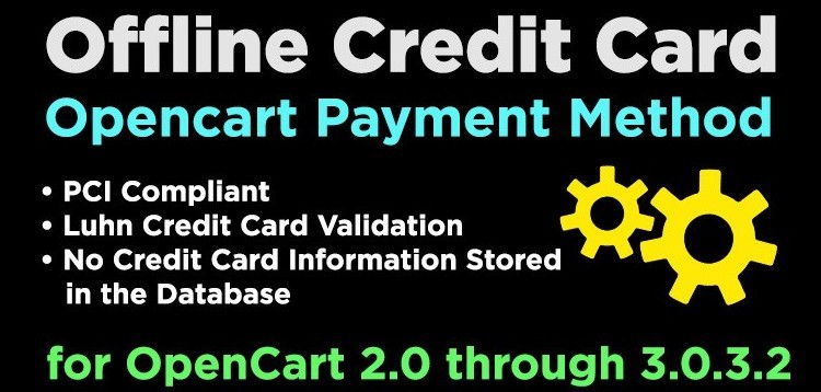 Item cover for download Offline Credit Card Payment for Opencart