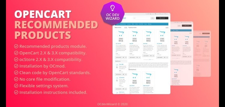 Item cover for download OpenCart Recommended Products Module