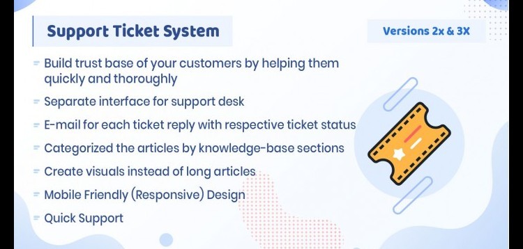 Item cover for download Support Ticket System for Opencart