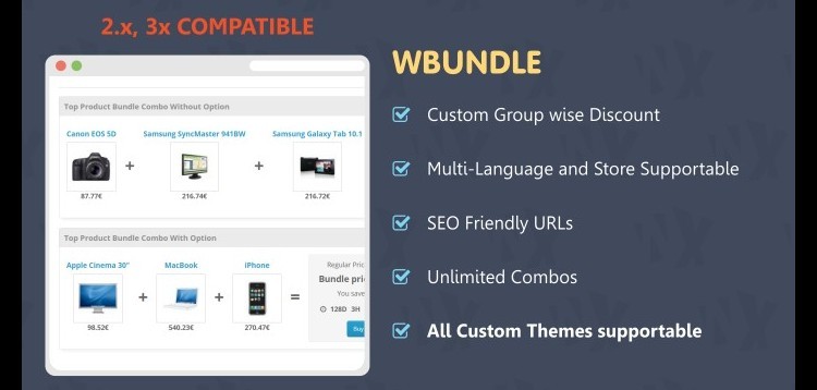 Item cover for download Wbundle - Sale Products in Combo for Opencart