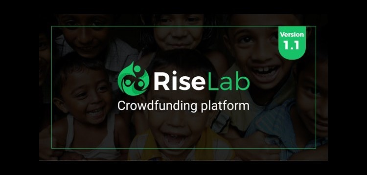 Item cover for download RiseLab - Crowdfunding Platform