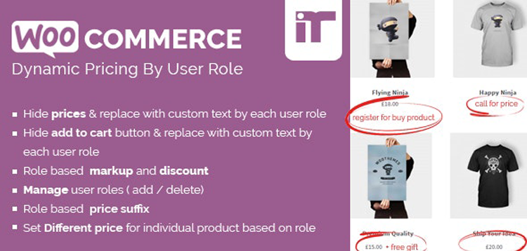 Item cover for download Woocommerce Dynamic Pricing By User Role