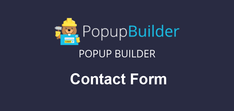 Item cover for download Popup Builder Contact Form