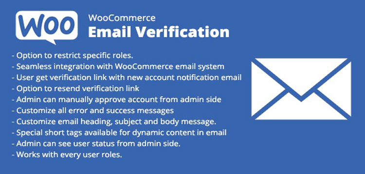 Item cover for download WooCommerce Email Verification