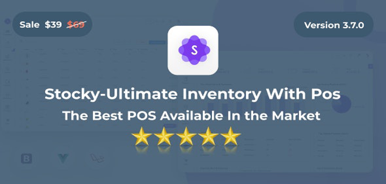 Item cover for download Stocky - Ultimate Inventory Management System with Pos