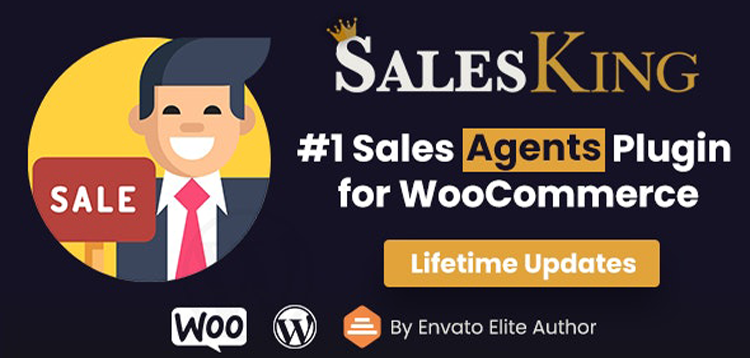 Item cover for download SalesKing - Ultimate Sales Team, Agents & Reps Plugin for WooCommerce