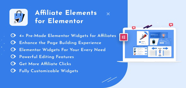 Item cover for download Affiliate Elements for Elementor