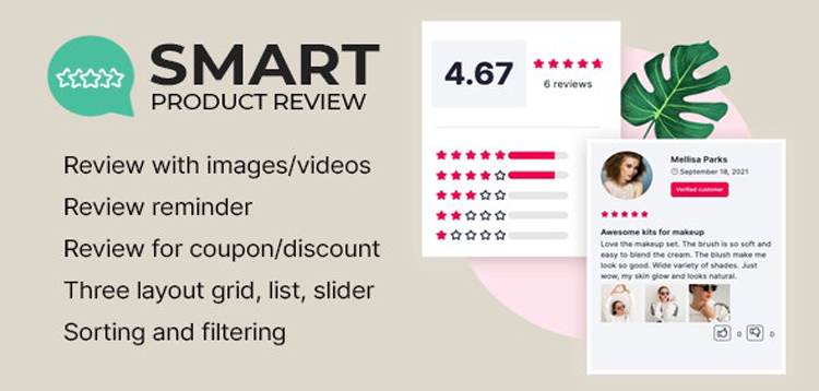 Item cover for download Smart Product Review For WooCommerce