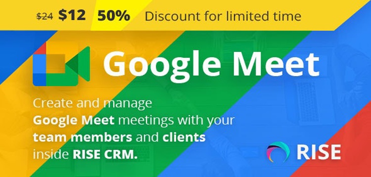 Item cover for download Google Meet Integration for RISE CRM