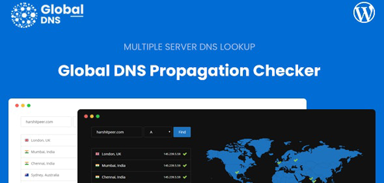 Item cover for download Global DNS - Multiple Server - DNS Propagation Checker - WP