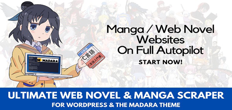 Item cover for download Ultimate Web Novel and Manga Scraper