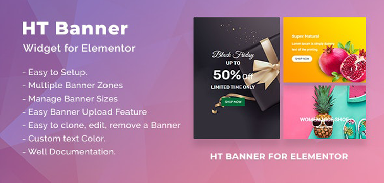 Item cover for download HT Banner for Elementor