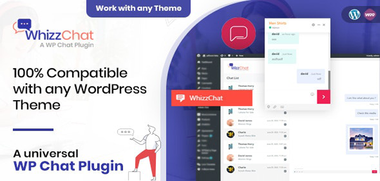 Item cover for download WhizzChat - A Universal WordPress Chat Plugin
