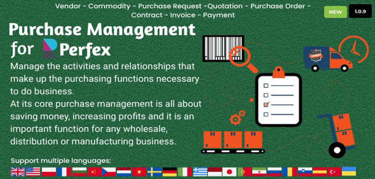 Item cover for download Purchase Management for Perfex CRM