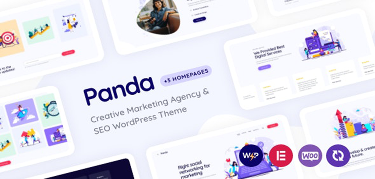Item cover for download Panda - Creative Marketing Agency & SEO WordPress Theme