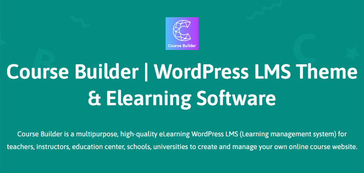 Item cover for download Course Builder WP LMS Theme ThimPress