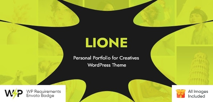 Item cover for download Lione - Personal Portfolio for Creatives WordPress Theme