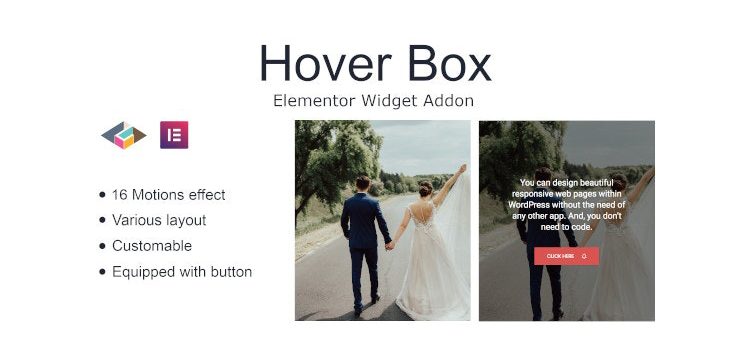 Item cover for download Hover Box Elementor Page Builder Addon