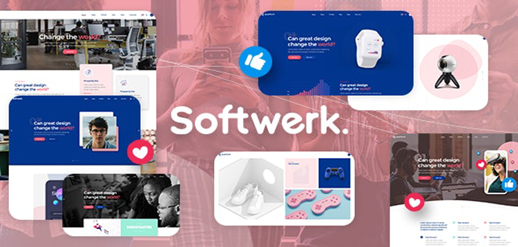Item cover for download Softwerk - Software & SaaS Startup Theme