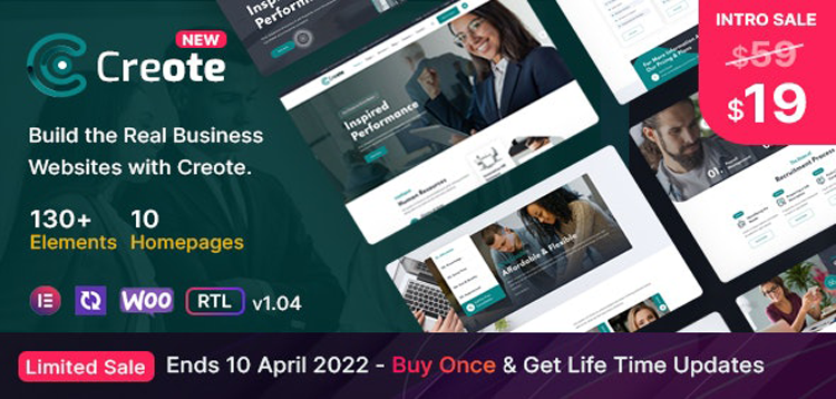 Item cover for download Creote - Consulting Business WordPress Theme