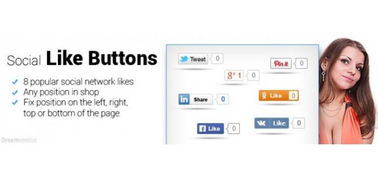 Item cover for download Social Like Buttons OpenCart