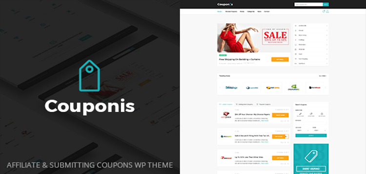 Item cover for download Couponis - Affiliate & Submitting Coupons WordPress Theme